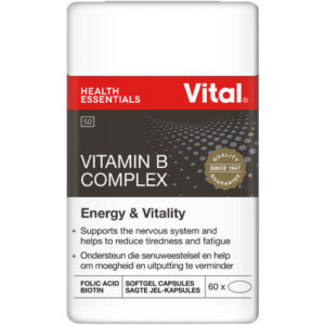 VITAL VITAMIN B COMPLEX CAPSULES